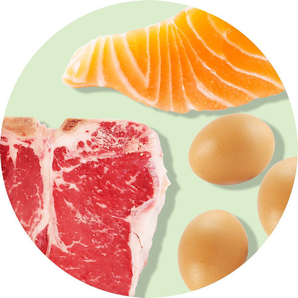 Eggs | Meat | Fish