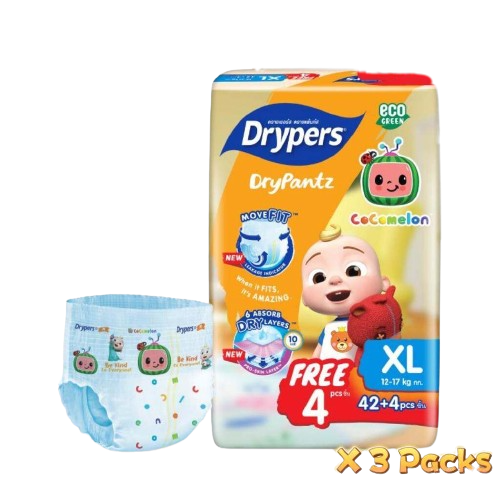 Drypers drypantz XL, Babies & Kids, Bathing & Changing, Diapers & Baby  Wipes on Carousell